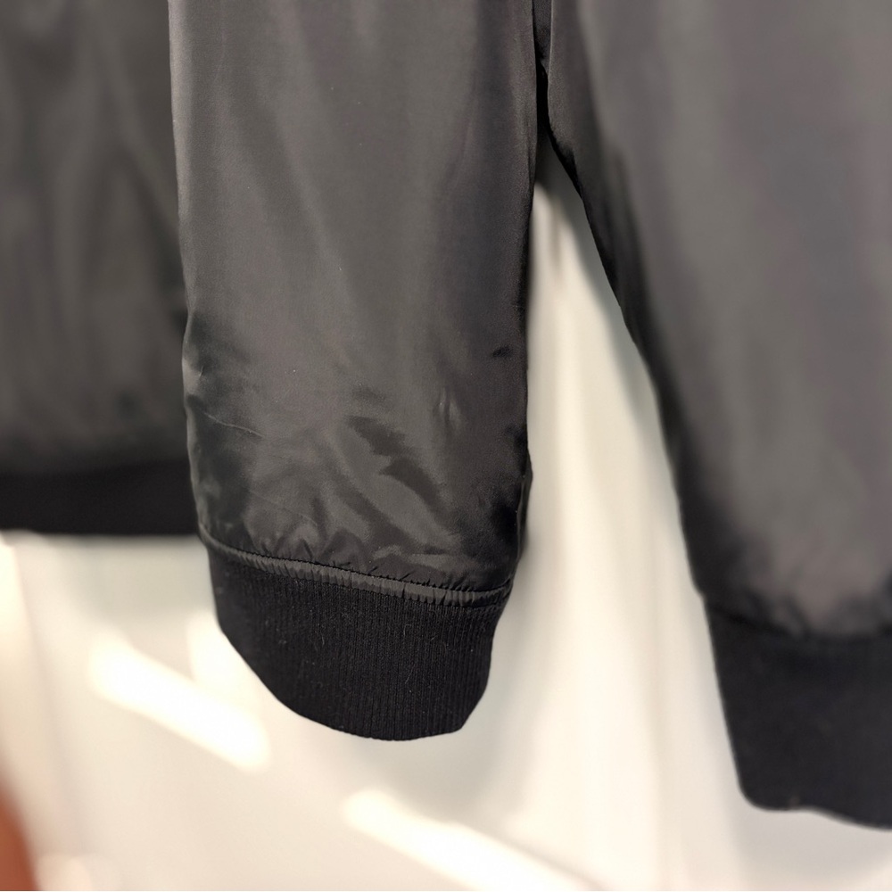 Black Bomber Jacket - Picture 6 of 8